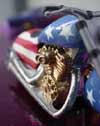 Stars and stripes scooter